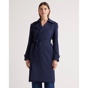 Quince Navy Women's Coat